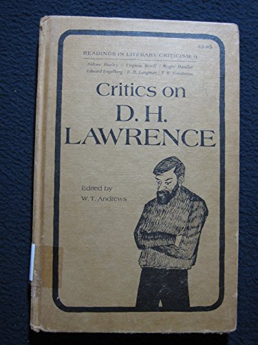 Imagen de archivo de Critics on D. H. Lawrence (Readings in literary criticism, 9) a la venta por Redux Books