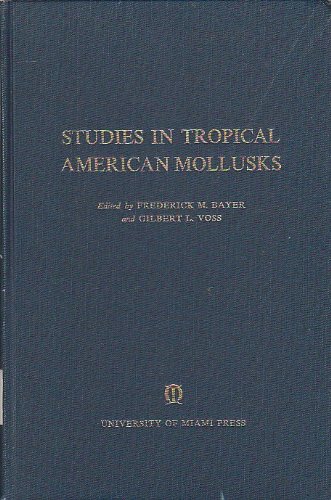 Imagen de archivo de Studies in Tropical American Mollusks a la venta por HPB-Red