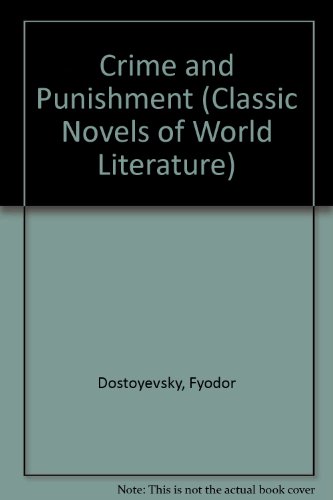 Beispielbild fr Crime and Punishment (Classic Novels of World Literature) zum Verkauf von Better World Books