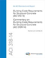 Imagen de archivo de ACI 318-14 Building Code Requirements for Structural Concrete and Commentary a la venta por BooksRun