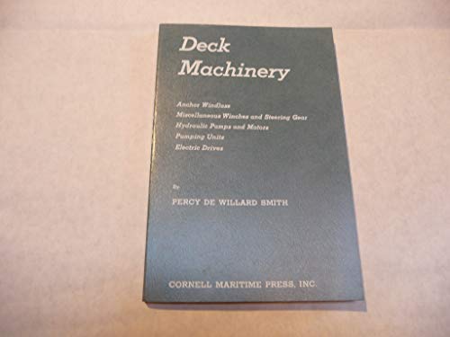 9780870331855: Deck Machinery.