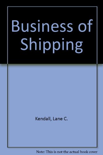 Beispielbild fr Business of Shipping zum Verkauf von Ammareal