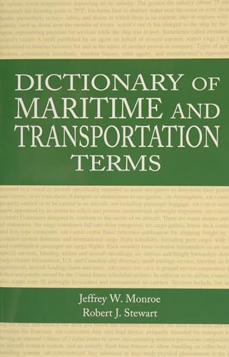 Beispielbild fr Dictionary of Maritime and Transportation Terms zum Verkauf von Kennys Bookshop and Art Galleries Ltd.