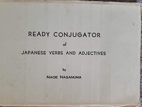 Stock image for Ready Conjugator: Japanese Course for sale by Kuba Libri