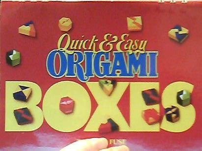 Stock image for Quick & Easy Origami Boxes for sale by Pomfret Street Books