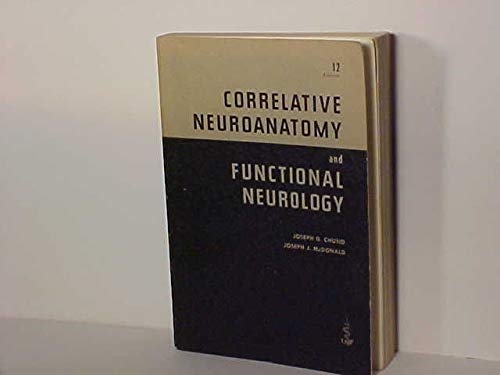 Imagen de archivo de Correlative Neuroanatomy & Functional Neurology a la venta por Wonder Book