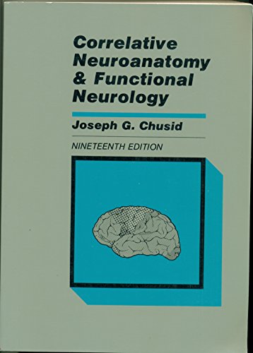 Stock image for Correlative Neuroanatomy and Functional Neurology for sale by Better World Books