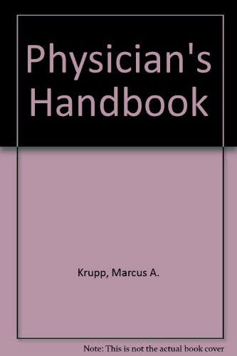 9780870410239: Physician's Handbook