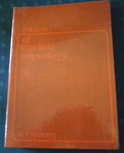 Beispielbild fr Review of Medical Physiology zum Verkauf von Better World Books