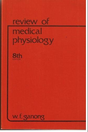 Beispielbild fr Review of Medical Physiology. Eighth (8th) Edition. zum Verkauf von Eryops Books