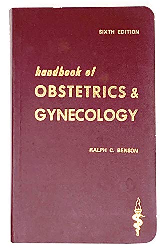 Imagen de archivo de Handbook Of Obstetrics & Gynecology a la venta por The Book Garden
