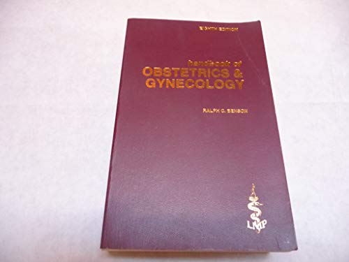 Handbook of Obstetrics and Gynecology - Ralph C. Benson