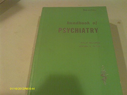 Stock image for Handbook of Psychiatry 3rd Edition for sale by a2zbooks