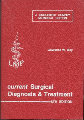 Imagen de archivo de Current surgical diagnosis & treatment (A Concise medical library for practitioner and student) a la venta por HPB-Red