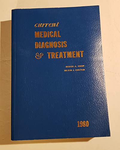 Stock image for Current medical diagnosis treatment, 1980 for sale by Solr Books