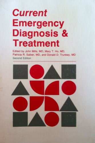 Beispielbild fr Current Emergency Diagnosis & Treatment zum Verkauf von HPB-Red