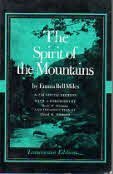 Beispielbild fr Spirit Of Mountains: Foreword By Roger D. Abrahams (Tennesseana Editions) zum Verkauf von Ergodebooks