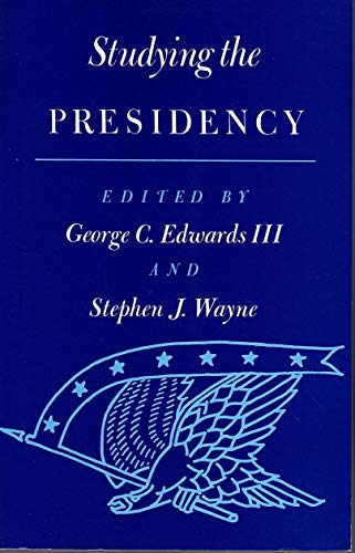 Beispielbild fr Studying the Presidency zum Verkauf von Wonder Book