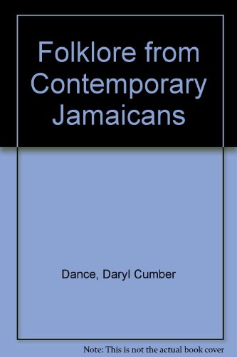 Beispielbild fr Folklore from Contemporary Jamaicans zum Verkauf von Solr Books