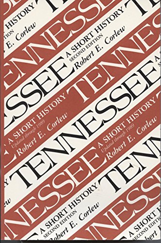 9780870496479: Tennessee: A Short History - Updated through 1989