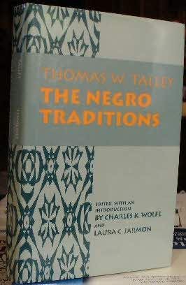 Stock image for The Negro Traditions for sale by The Book Spot