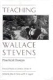 Beispielbild fr Teaching Wallace Stevens: Practical Essays (Tennessee Studies in Literature) zum Verkauf von Books of the Smoky Mountains