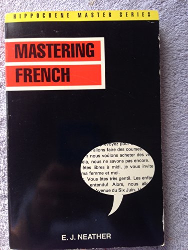 Imagen de archivo de Mastering French (Hippocrene Master Series) a la venta por Ergodebooks