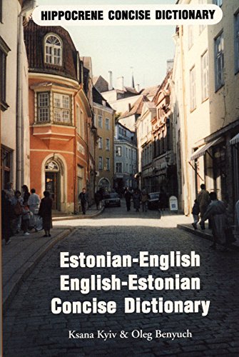 Stock image for Estonian-English/English-Estonian Concise Dictionary (Hippocrene Concise Dictionary) for sale by WorldofBooks