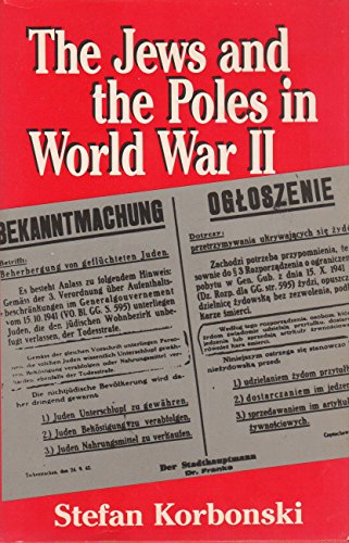 Beispielbild fr The Jews and the Poles in World War II zum Verkauf von HPB-Red