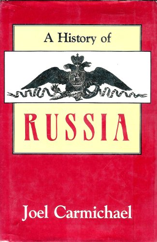 9780870526244: A History of Russia