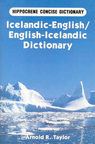 Imagen de archivo de Icelandic-English/English-Icelandic Concise Dictionary (Hippocrene Concise Dictionary) a la venta por SecondSale