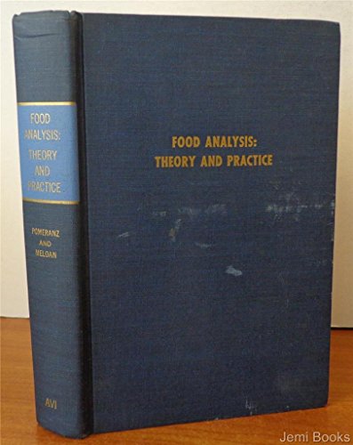 Stock image for Food analysis: theory and practice. for sale by Kloof Booksellers & Scientia Verlag