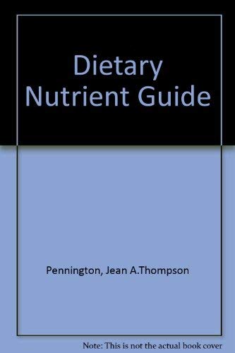 9780870551963: Dietary Nutrient Guide