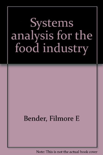 Beispielbild fr Systems analysis for the food industry zum Verkauf von medimops