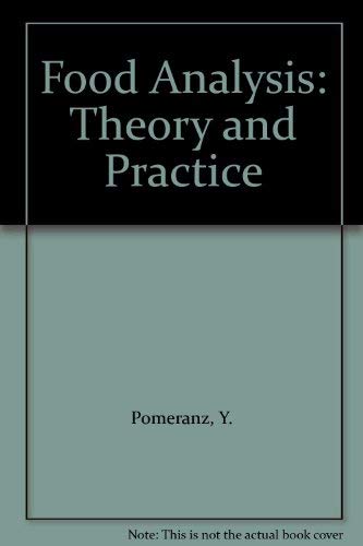 9780870552380: Food Analysis: Theory and Practice