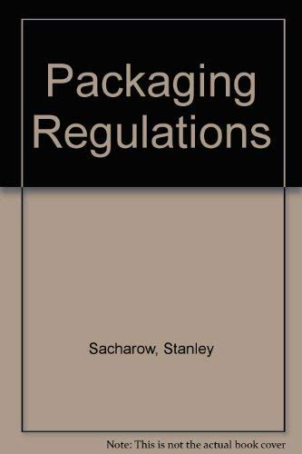Beispielbild fr Packaging Regulations zum Verkauf von Better World Books