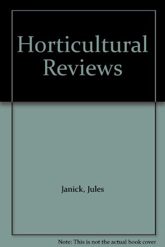 Stock image for Horticultural Reviews, Volume 1 for sale by Terrace Horticultural Books