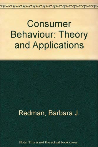 Beispielbild fr Consumer Behavior : Theory and Applications zum Verkauf von Better World Books