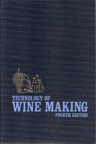 Beispielbild fr The Technology of Wine Making zum Verkauf von ThriftBooks-Atlanta