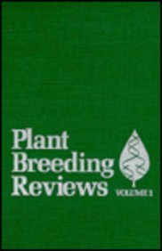 Stock image for Plant Breeding Reviews, Volume 1 for sale by Romtrade Corp.