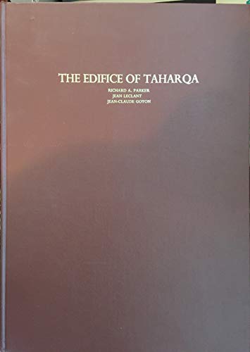 Edifice of Taharqa by the Sacred Lake of Karnak (9780870571510) by Leclant, Jean