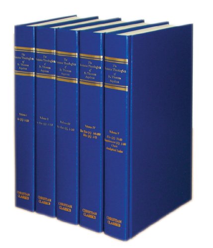 Imagen de archivo de The Summa Theologica of St. Thomas Aquinas (Five Volumes) a la venta por ShyBooks