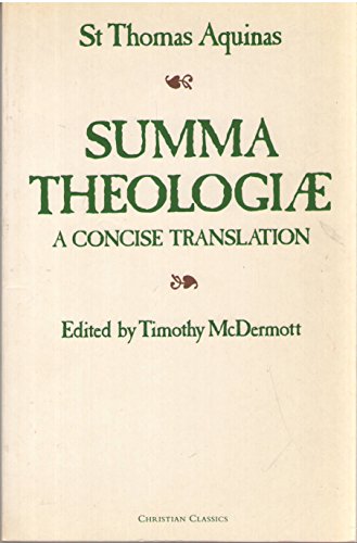 9780870611872: Summa Theologiae: A Concise Translation