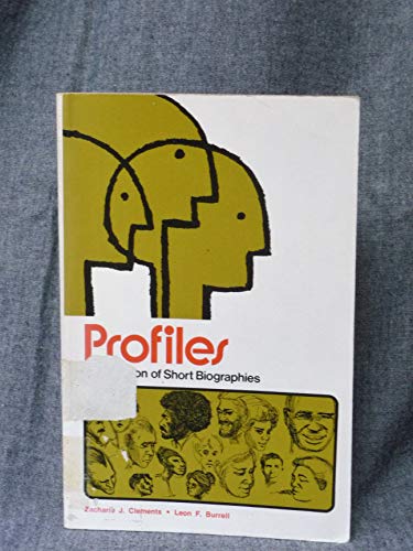 Stock image for Profiles: A Collection of Short Biographies for sale by Better World Books
