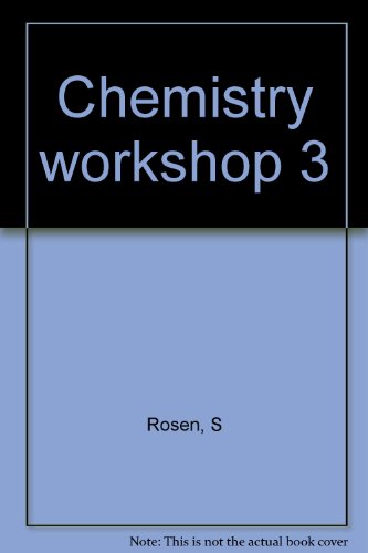 Stock image for Chemistry workshop 3 for sale by Better World Books