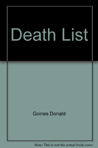 Imagen de archivo de Death List a la venta por Irish Booksellers