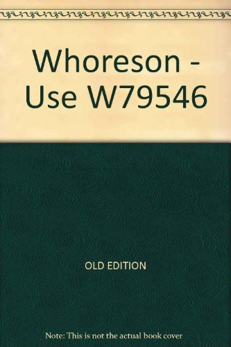 Stock image for Whoreson for sale by BookHolders