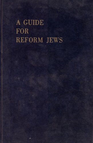 Stock image for A guide for Reform Jews, for sale by ThriftBooks-Atlanta