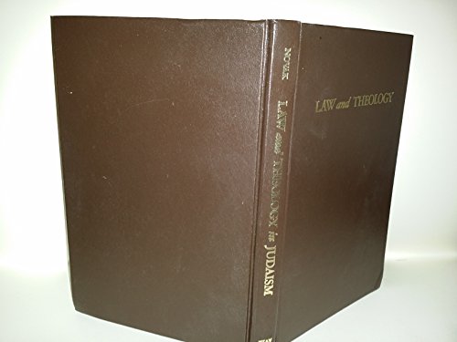 Stock image for Law and Theology in Judaism for sale by HPB-Emerald