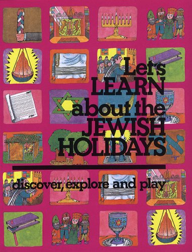 9780870686603: Let's Learn About the Jewish holidays: Discover, Explore, and Play